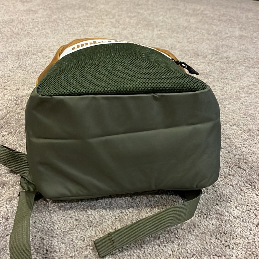 Timberland Classic Backpack bag school puffer wheat new 15” laptop sleeve - Picture 4 of 7